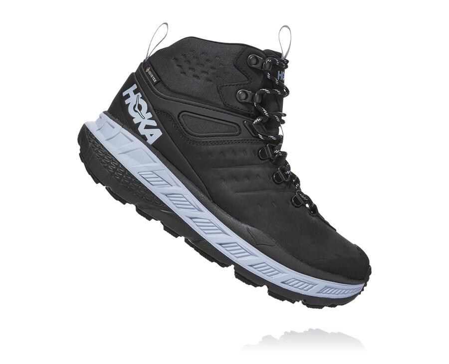 Hoka One One Wandelschoenen Dames - Stinson Mid Gore-Tex - Zwart - QU5218364